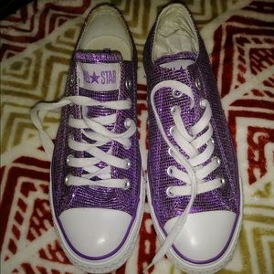 Purple converse